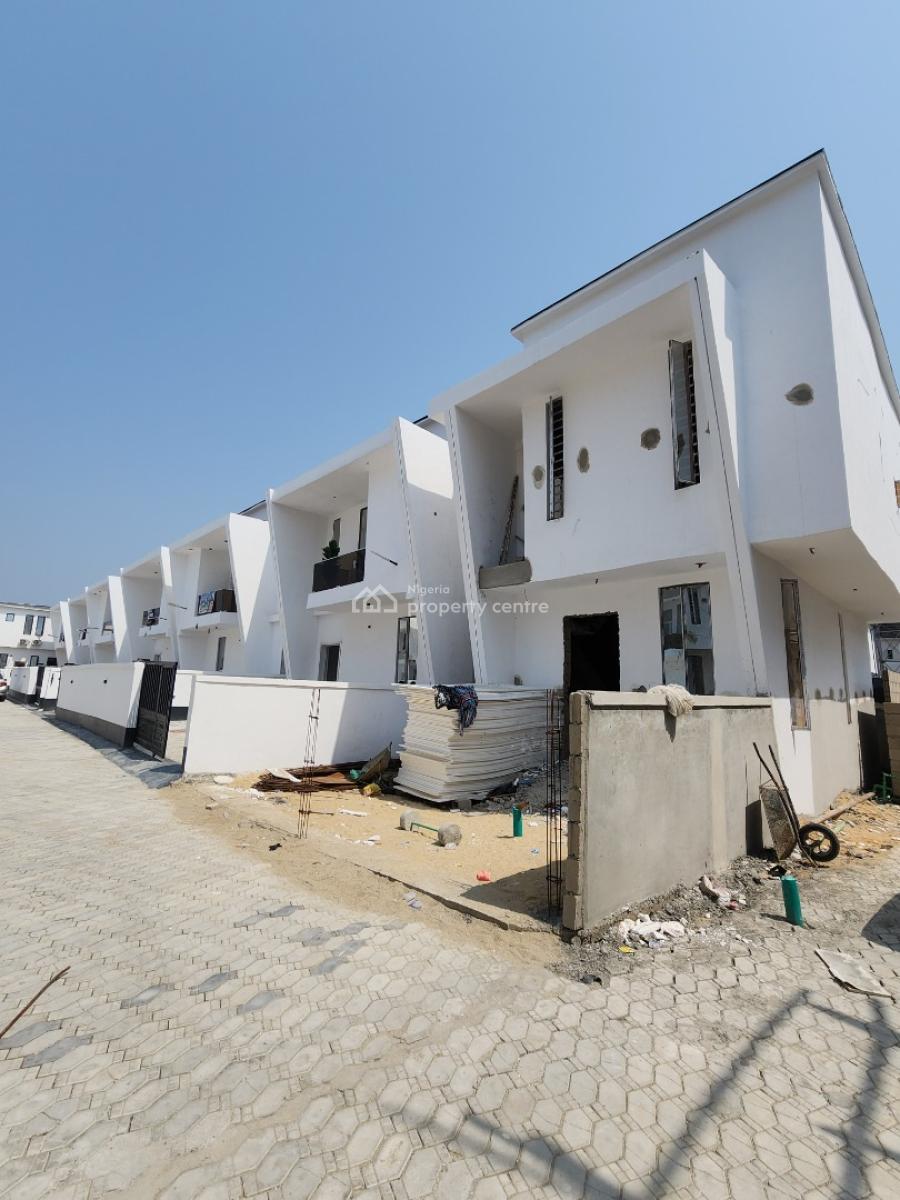 Lovely 4 Bedroom Self Compound Semi Detached Duplex with Bq, Ikota, Lekki, Lagos, Semi-detached Duplex for Sale