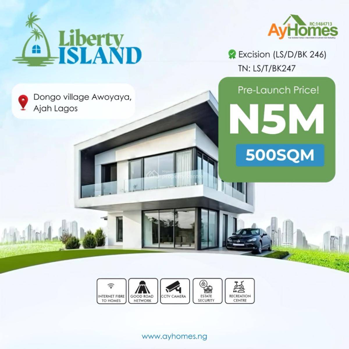 Land, Dongo Village, Awoyaya, Ibeju Lekki, Lagos, Residential Land for Sale