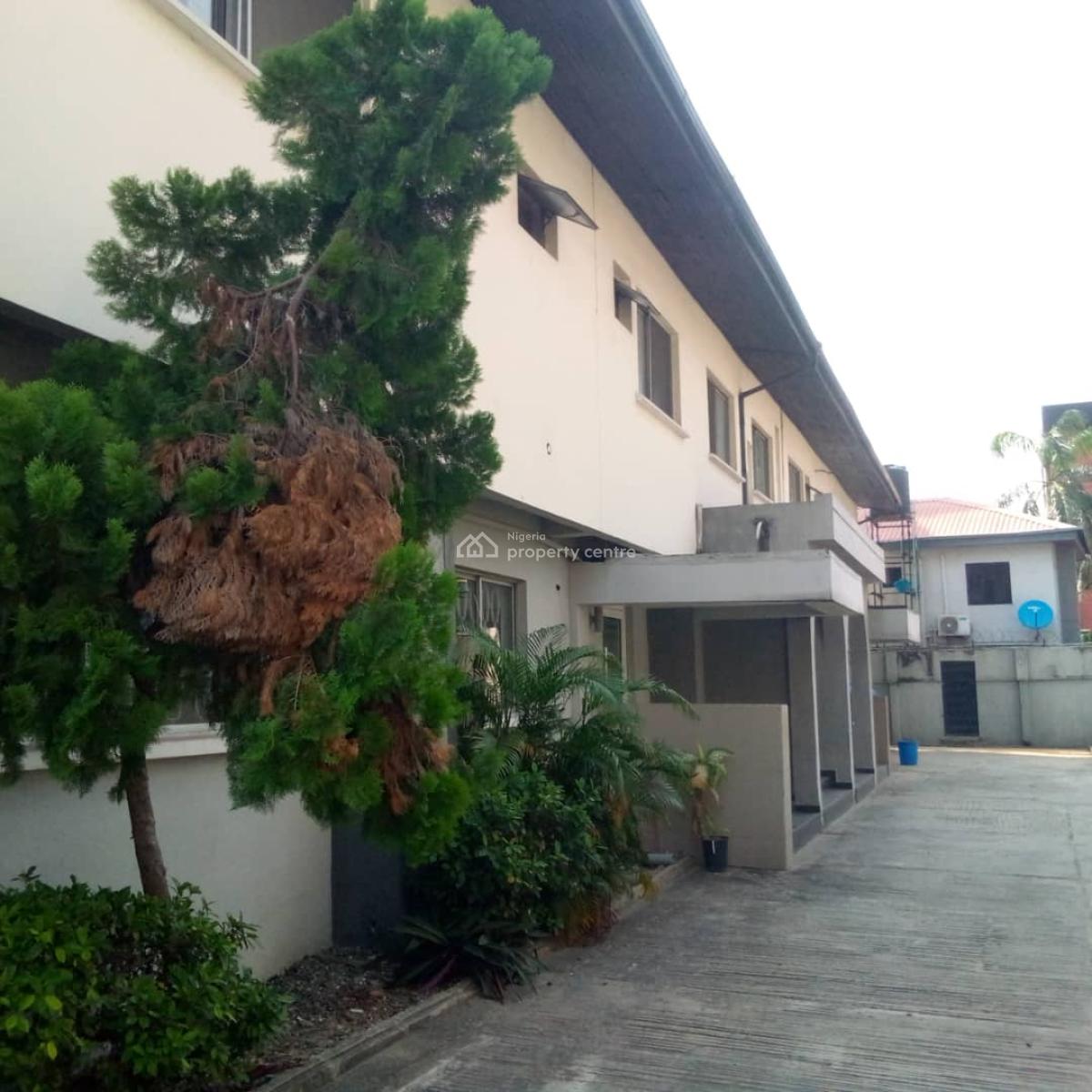 Massive Spacious 2 Units 5 Bedroom Semi Detached House with 2 Bq, Off Adeola Odeku, Victoria Island (vi), Lagos, House for Rent