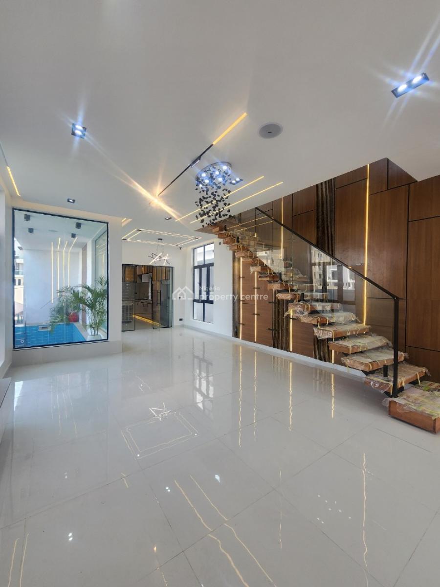 Luxury 5 Bedroom Detached Duplex with Bq, Pool, Ikota, Lekki, Lagos, Detached Duplex for Sale
