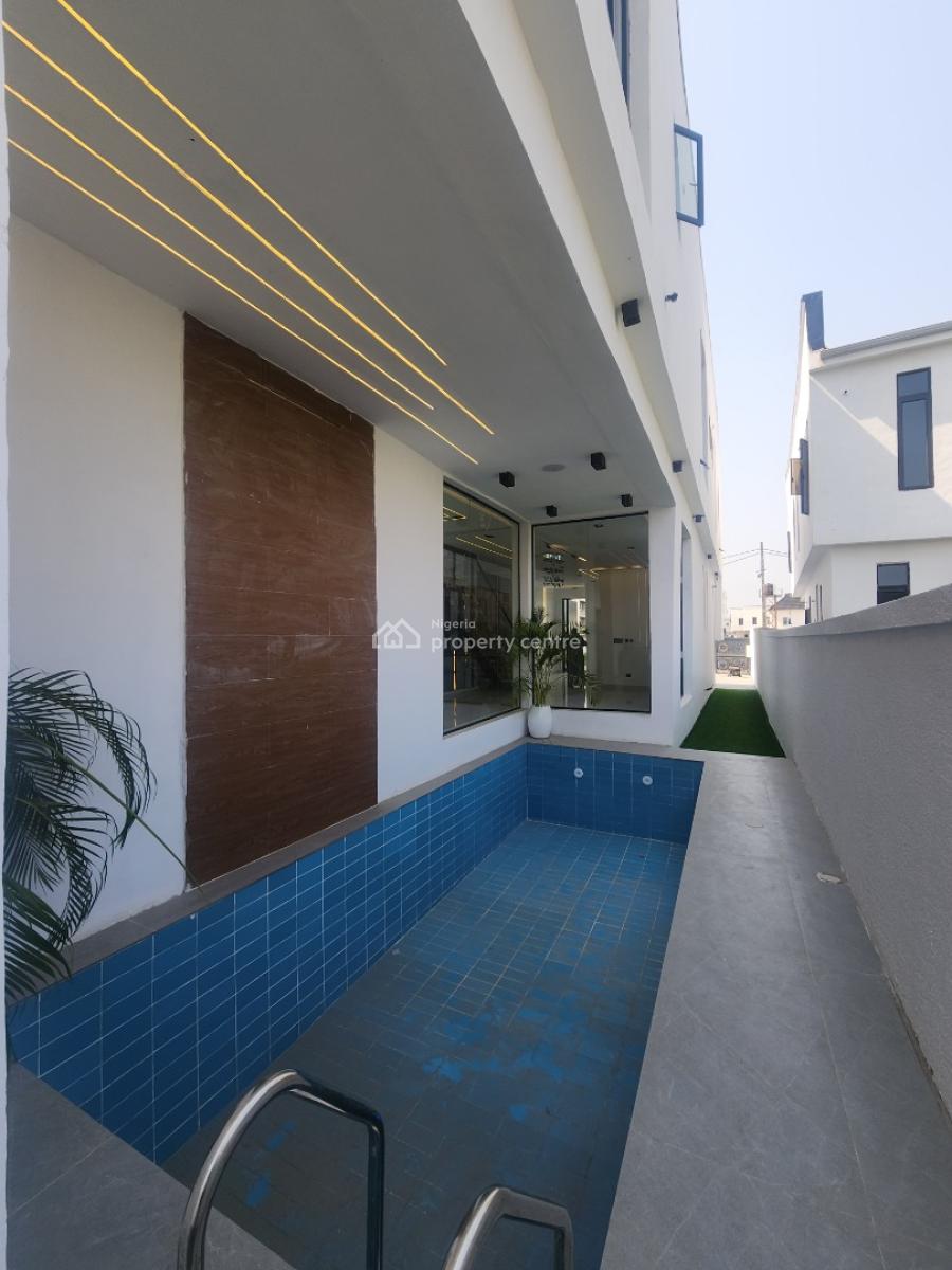 Luxury 5 Bedroom Detached Duplex with Bq, Pool, Ikota, Lekki, Lagos, Detached Duplex for Sale