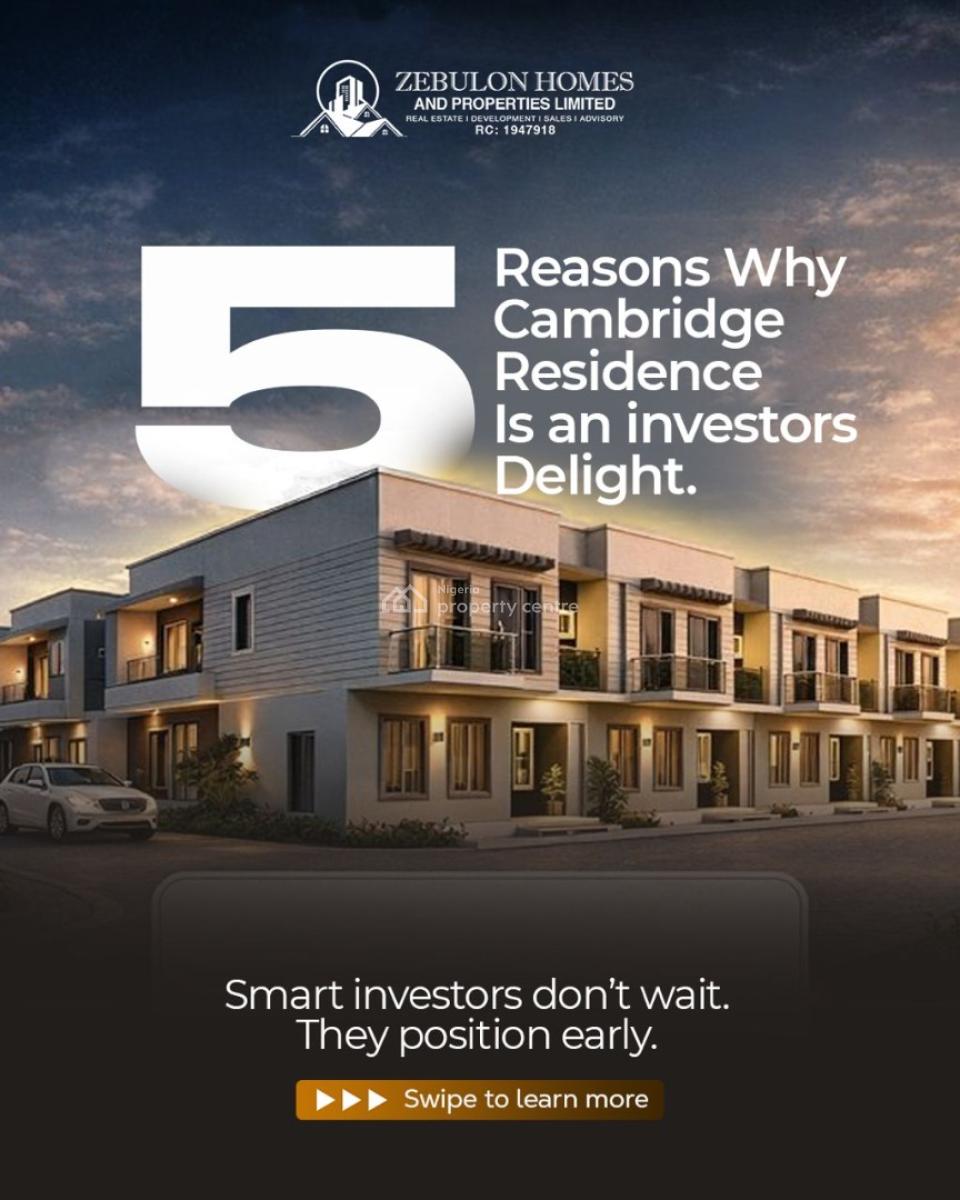 The Cambridge Residence( on Going Construction), Okun-ajah, Ajah, Lagos, Block of Flats for Sale