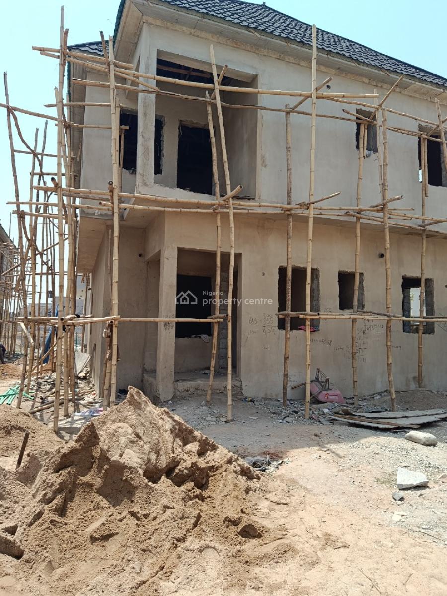 a 4 Bedroom Detached Duplex, Nut Axis, Opposite River Pack Estate, Airport Road, Lugbe District, Abuja, Detached Duplex for Sale