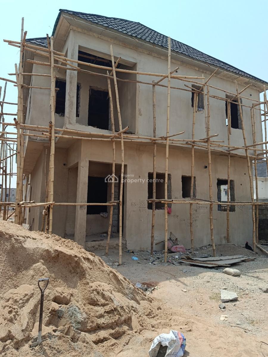 a 4 Bedroom Detached Duplex, Nut Axis, Opposite River Pack Estate, Airport Road, Lugbe District, Abuja, Detached Duplex for Sale