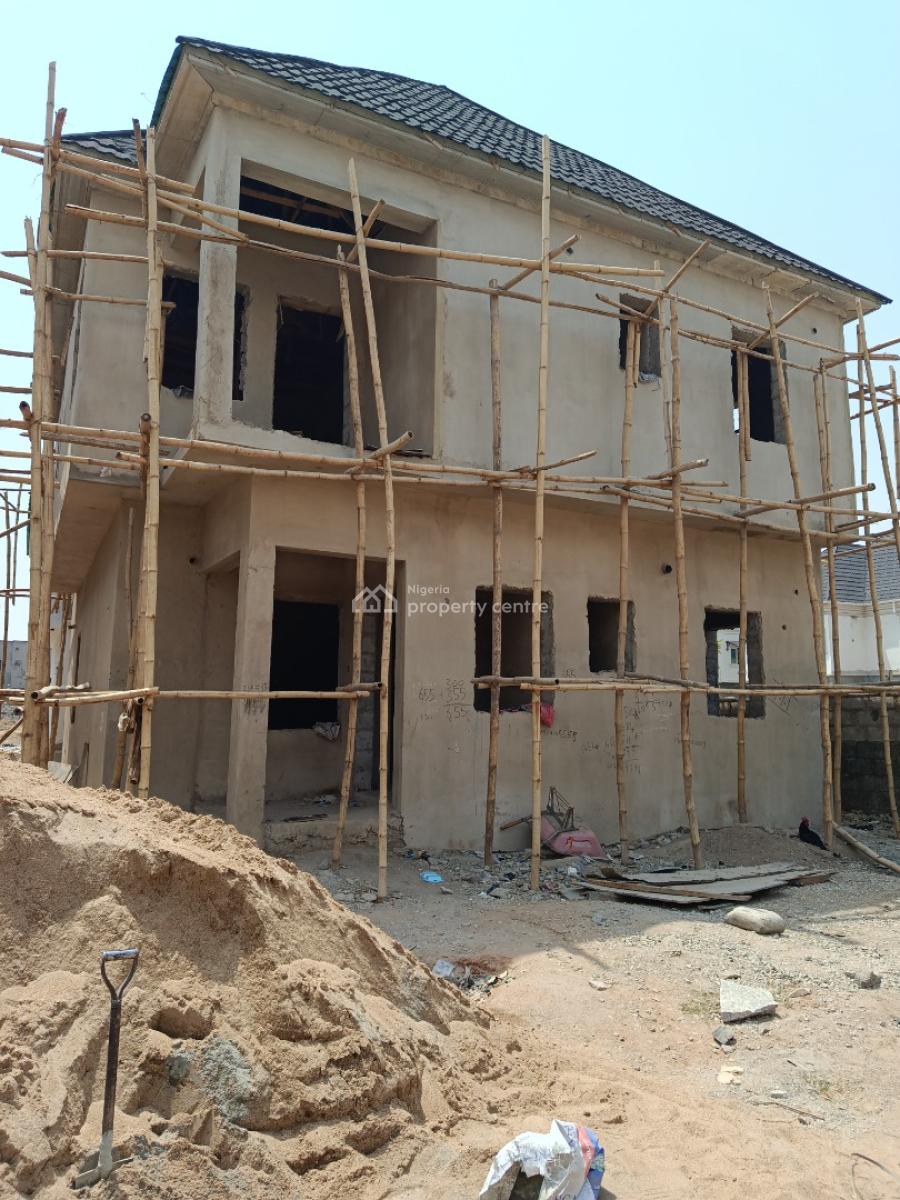 a 4 Bedroom Detached Duplex, Nut Axis, Opposite River Pack Estate, Airport Road, Lugbe District, Abuja, Detached Duplex for Sale