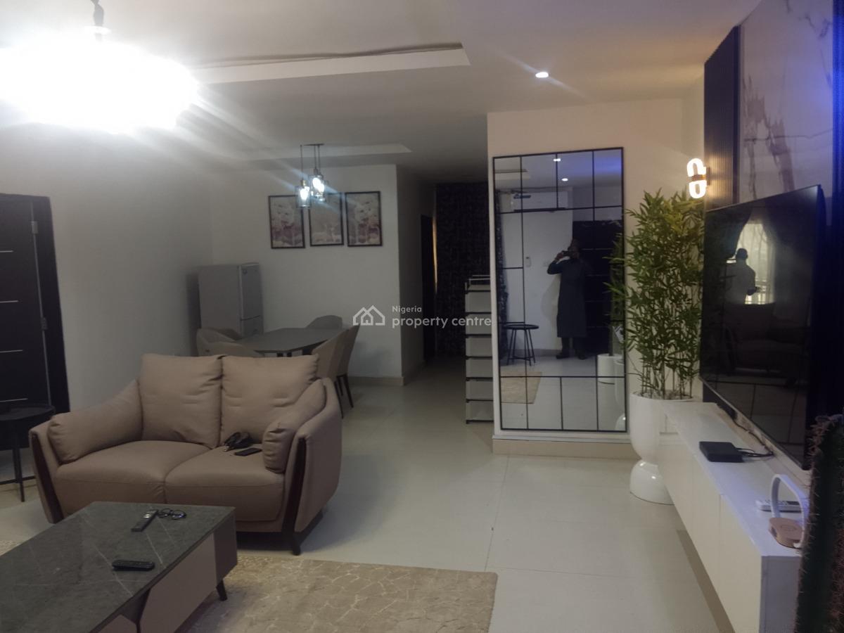 Completely Furnished Two Bedroom Apartment, Fha, Guzape District, Abuja, Flat / Apartment for Rent