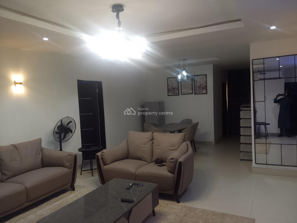 Completely Furnished Two Bedroom Apartment, Fha, Guzape District, Abuja, Flat / Apartment for Rent