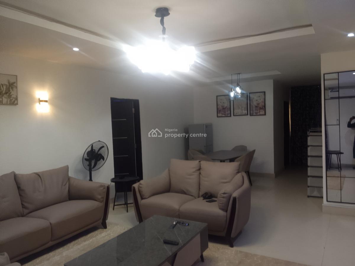 Completely Furnished Two Bedroom Apartment, Fha, Guzape District, Abuja, Flat / Apartment for Rent