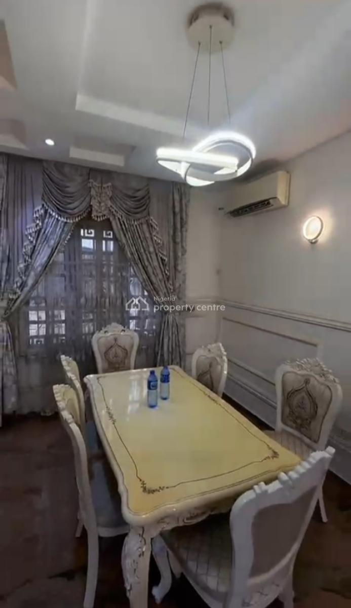 Luxury Furnished 5 Bedroom Detached Duplex with Bq, Alone in Compound, Maitama District, Abuja, Detached Duplex for Rent