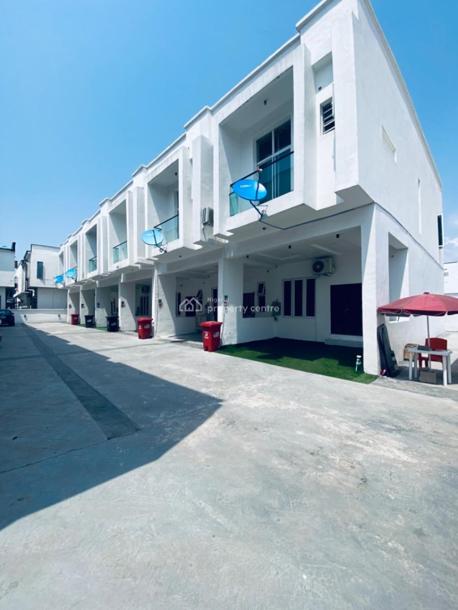 Brand New 3 Bedrooms Terrace Duplex with Fitted Kitchen, Orchid, Lekki Phase 2, Lekki, Lagos, Terraced Duplex for Rent