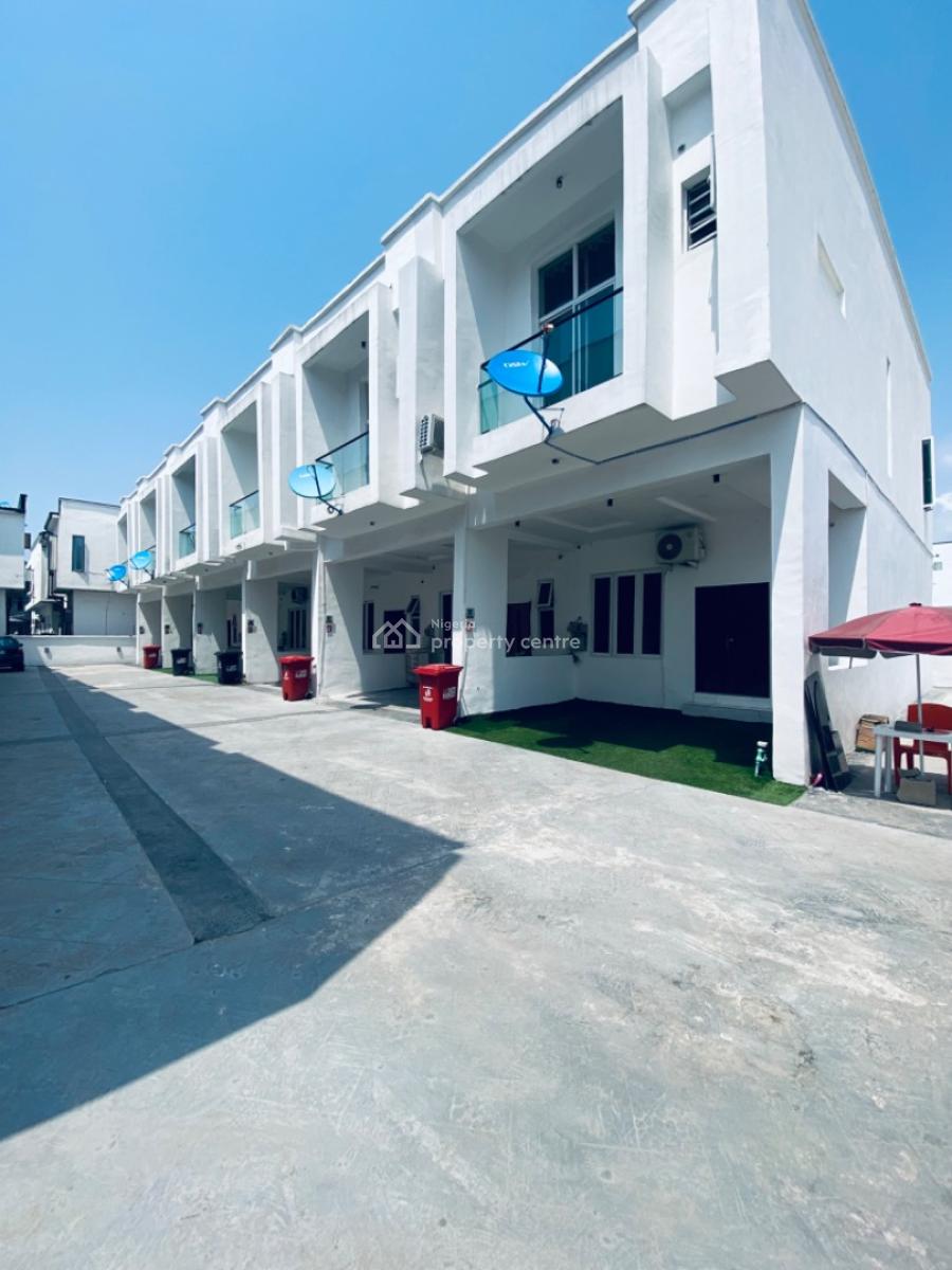 Brand New 3 Bedrooms Terrace Duplex with Fitted Kitchen, Orchid, Lekki Phase 2, Lekki, Lagos, Terraced Duplex for Rent