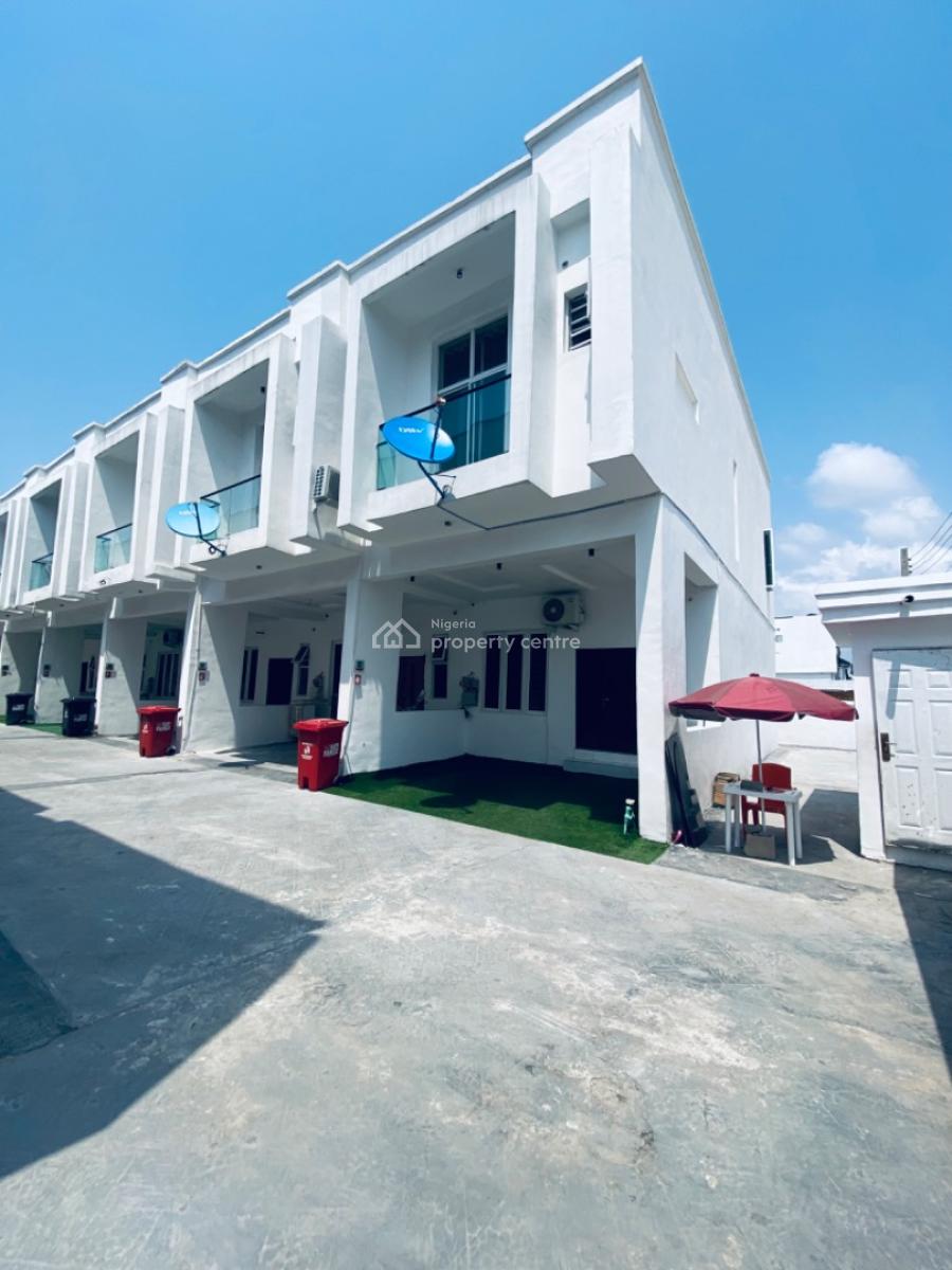 Brand New 3 Bedrooms Terrace Duplex with Fitted Kitchen, Orchid, Lekki Phase 2, Lekki, Lagos, Terraced Duplex for Rent