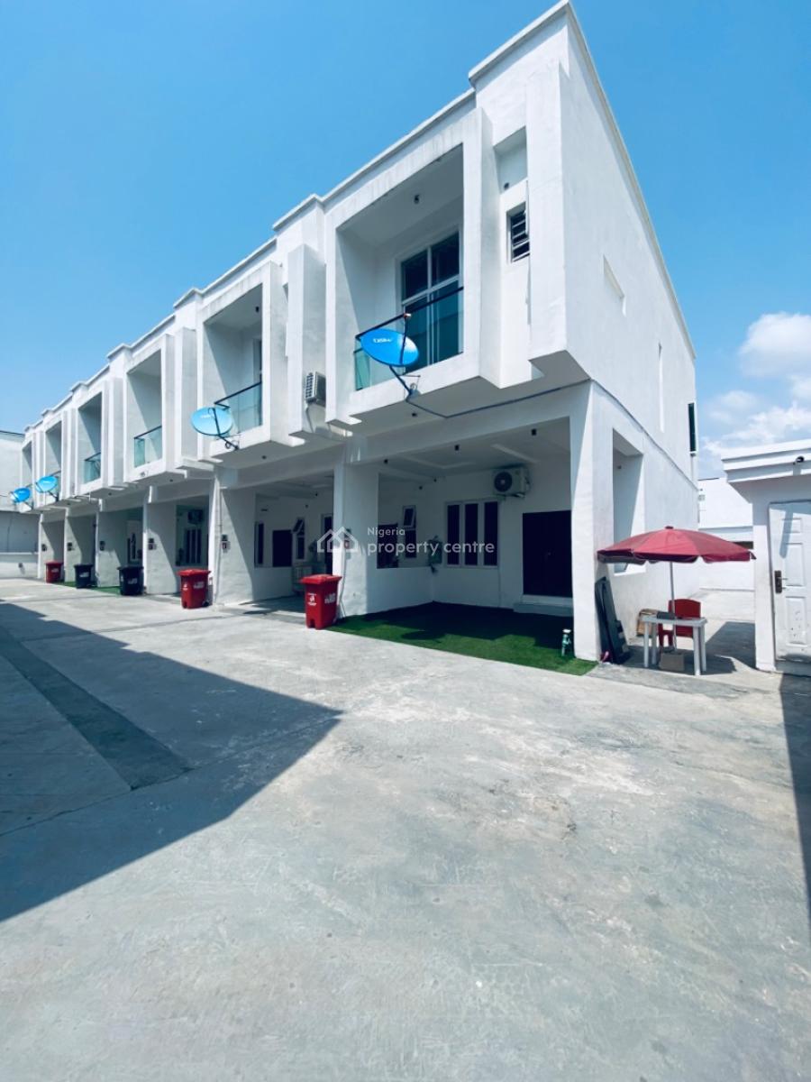 Brand New 3 Bedrooms Terrace Duplex with Fitted Kitchen, Orchid, Lekki Phase 2, Lekki, Lagos, Terraced Duplex for Rent