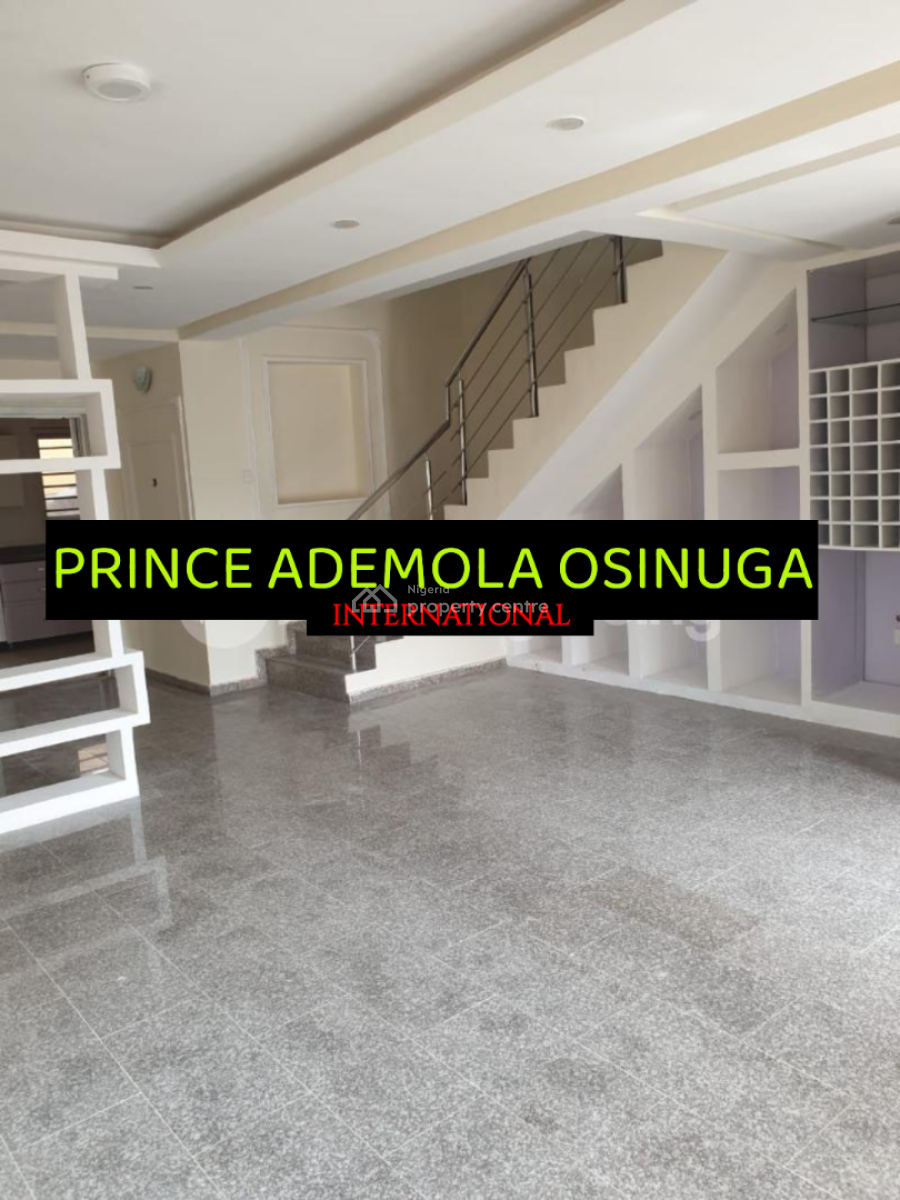 Self Serviced Semi Detached 4 Bedroom House with 2 Rooms Bq, Parkview, Ikoyi, Lagos, Semi-detached Duplex for Rent