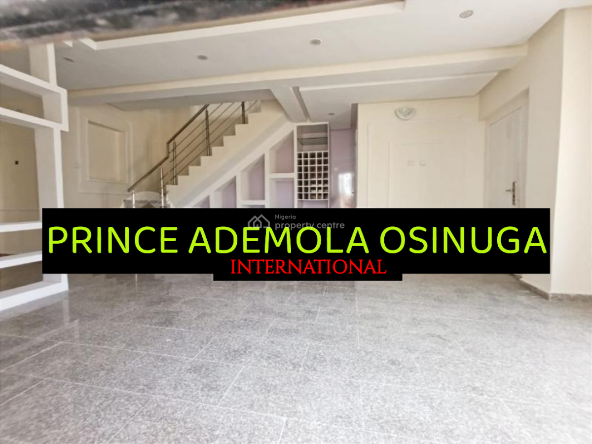 Self Serviced Semi Detached 4 Bedroom House with 2 Rooms Bq, Parkview, Ikoyi, Lagos, Semi-detached Duplex for Rent