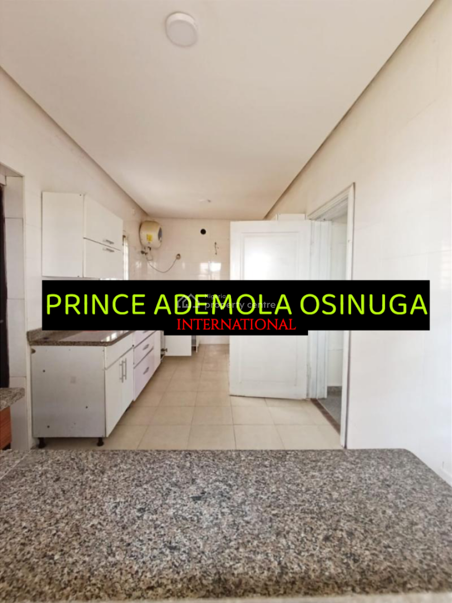 Self Serviced Semi Detached 4 Bedroom House with 2 Rooms Bq, Parkview, Ikoyi, Lagos, Semi-detached Duplex for Rent