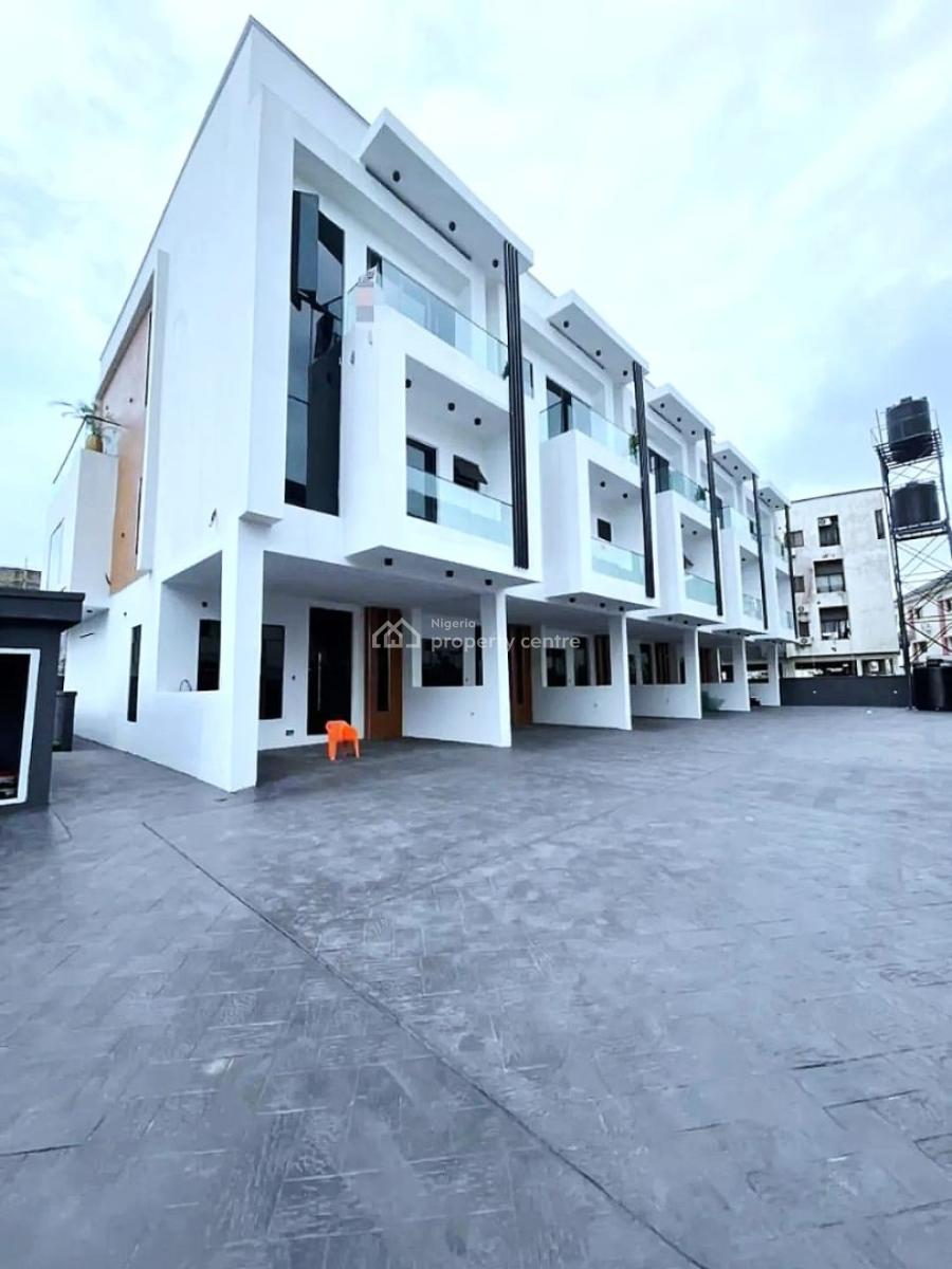 Brand New 4 Bedroom Terrace Duplex, Osapa, Lekki, Lagos, Terraced Duplex for Sale