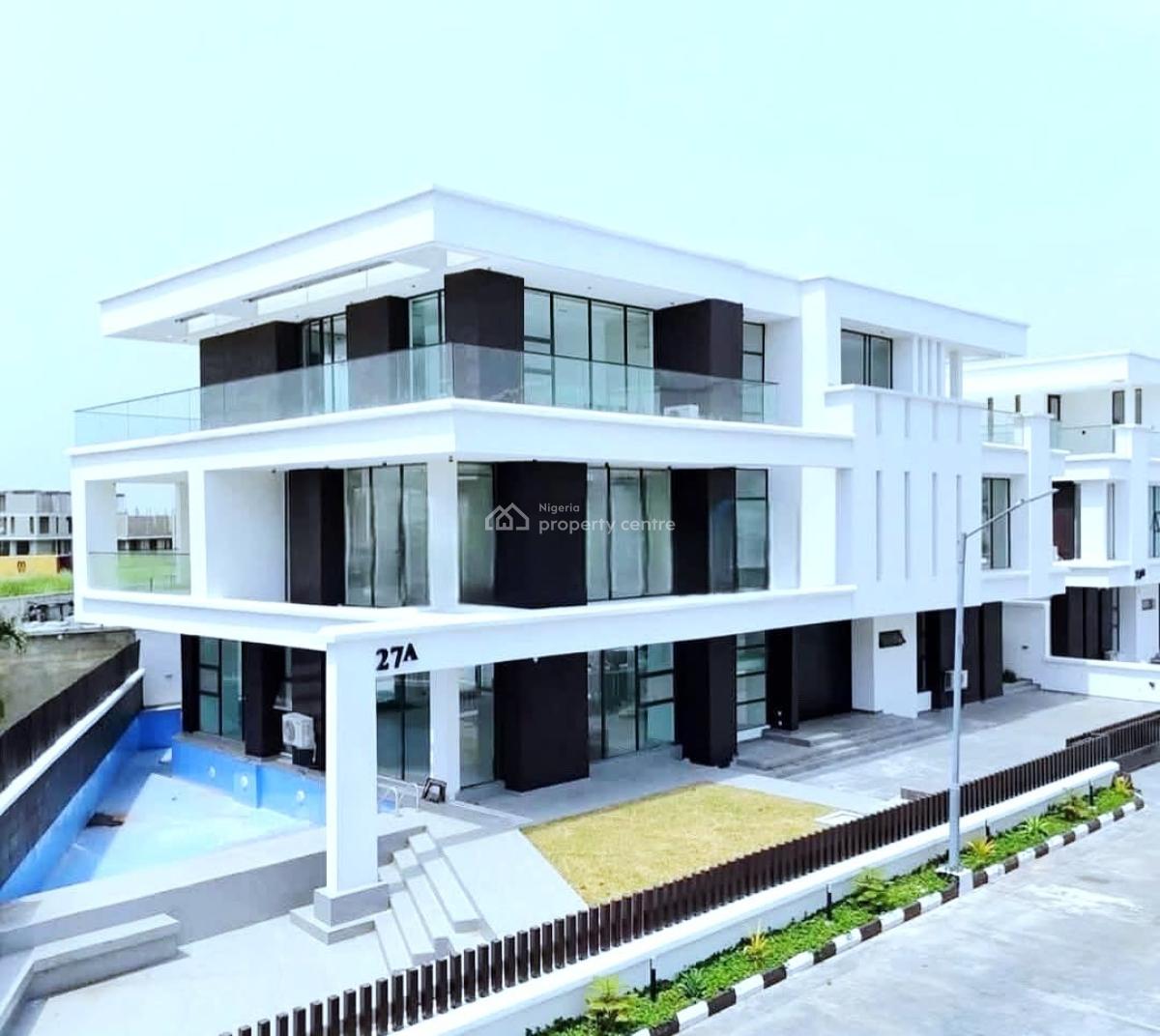 Executive 5 Bedroom Home with Cinema, Osapa, Lekki, Lagos, Detached Duplex for Sale