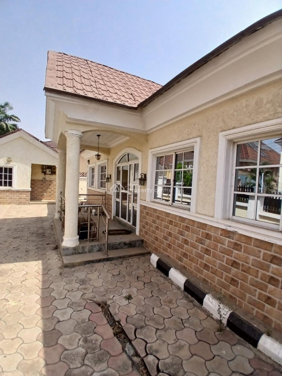a Detached 3bedrooms Bungalow with 2bedroom Guest House, Nnpc - Hill View Estate Same Street with The Famous Godab Estate, Life Camp, Abuja, Detached Bungalow for Sale