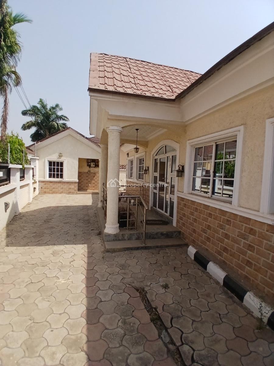 a Detached 3bedrooms Bungalow with 2bedroom Guest House, Nnpc - Hill View Estate Same Street with The Famous Godab Estate, Life Camp, Abuja, Detached Bungalow for Sale