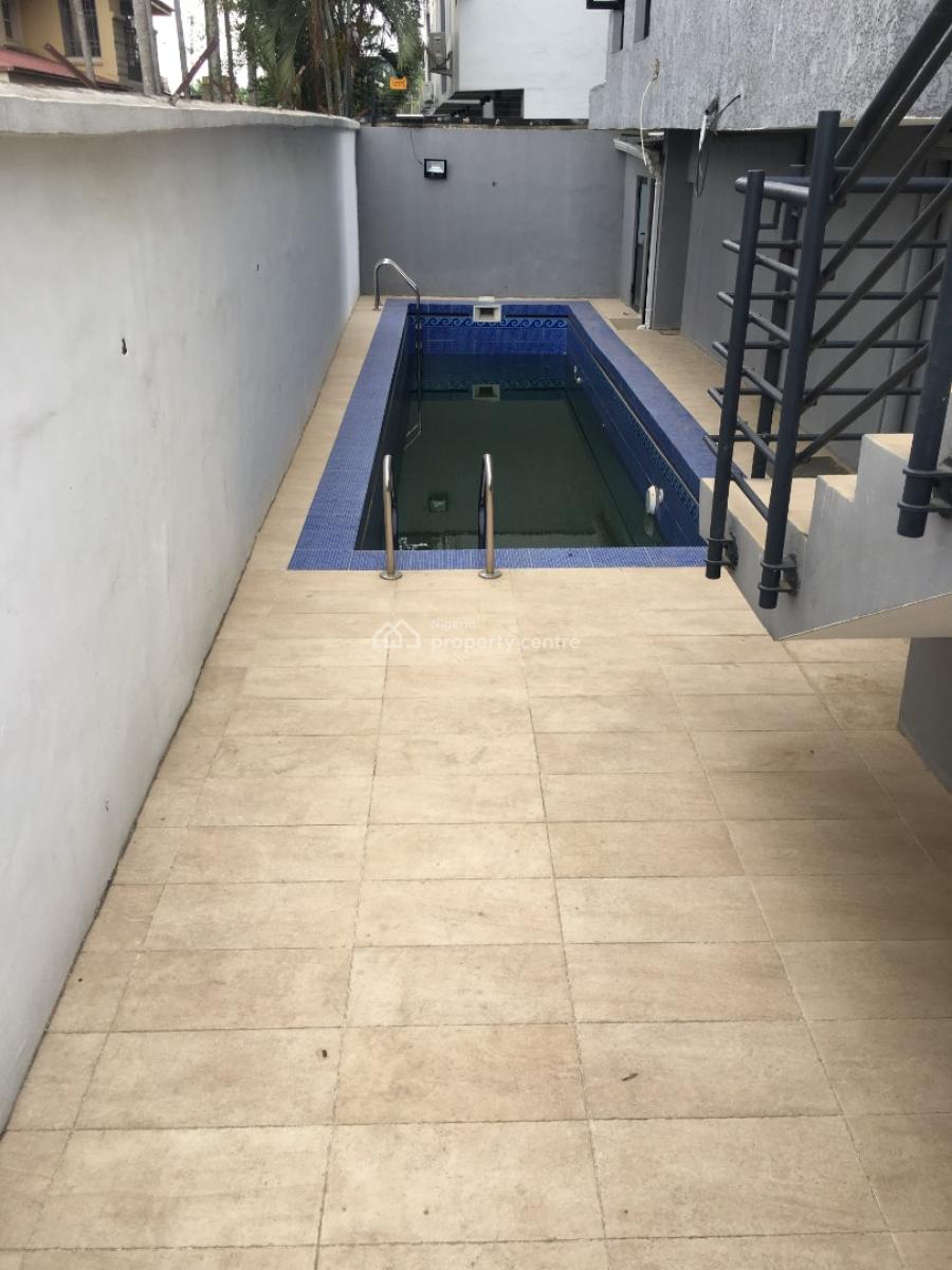 Newly Built 4 Bedrooms Mansionette with Swimming Pool, Alvacena School,harold Shodipo Street, Ikeja Gra, Ikeja, Lagos, Terraced Duplex for Sale
