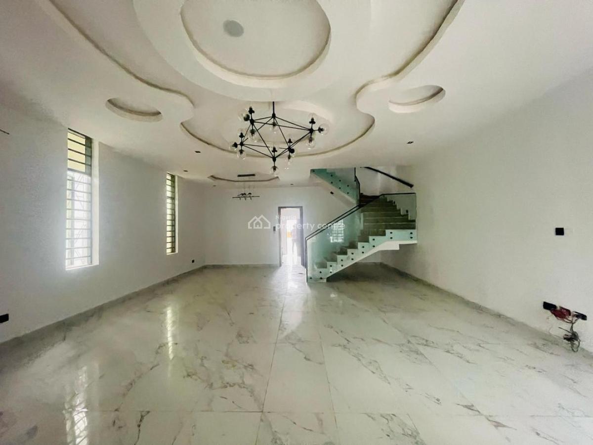 Luxurious 5 Bedroom Semi Detached with Bq Self Compound, Orchid Road, Lekki, Lagos, Semi-detached Duplex for Sale