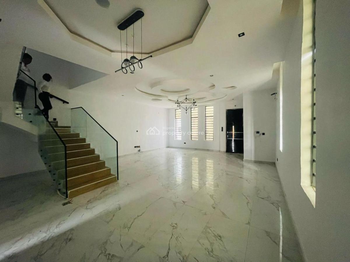 Luxurious 5 Bedroom Semi Detached with Bq Self Compound, Orchid Road, Lekki, Lagos, Semi-detached Duplex for Sale