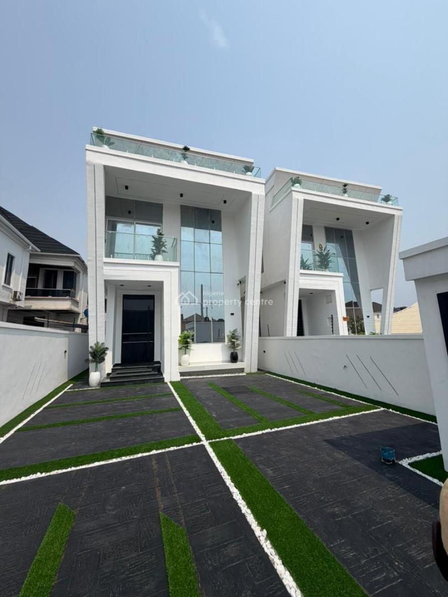 Luxurious 5 Bedroom Fully Detached Duplex with Bq & Swimming Pool, Ologolo, Lekki, Lagos, Detached Duplex for Sale