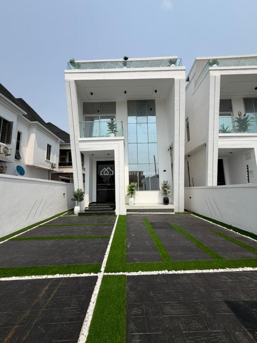 Luxurious 5 Bedroom Fully Detached Duplex with Bq & Swimming Pool, Ologolo, Lekki, Lagos, Detached Duplex for Sale