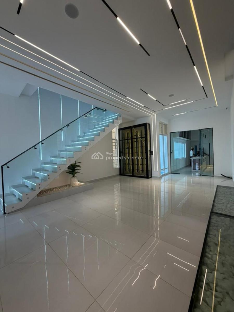 Luxurious 5 Bedroom Fully Detached Duplex with Bq & Swimming Pool, Ologolo, Lekki, Lagos, Detached Duplex for Sale