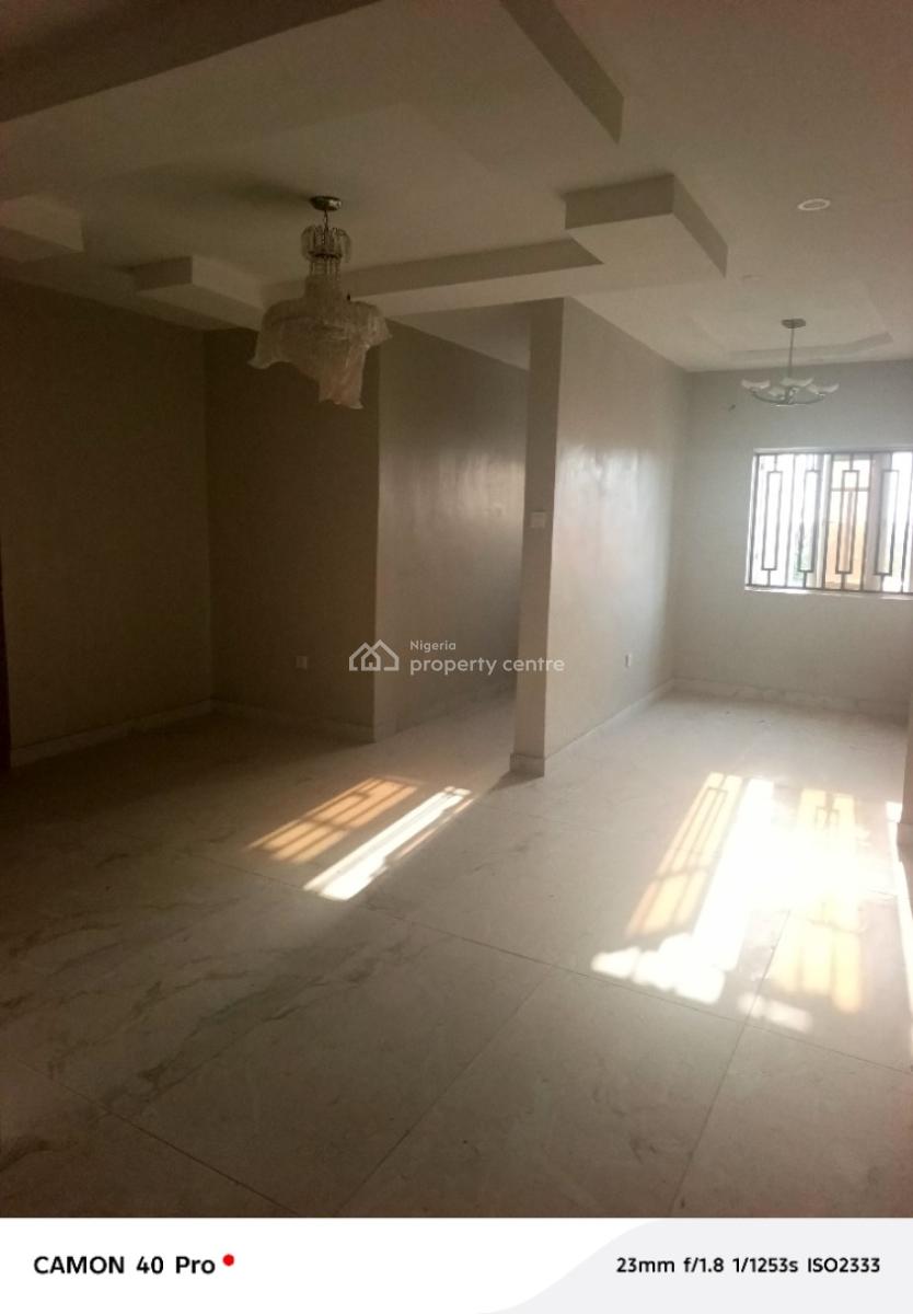 Three Bedroom Flat Upstairs, By Coastal Road, Okun-ajah, Ajah, Lagos, Flat / Apartment for Rent