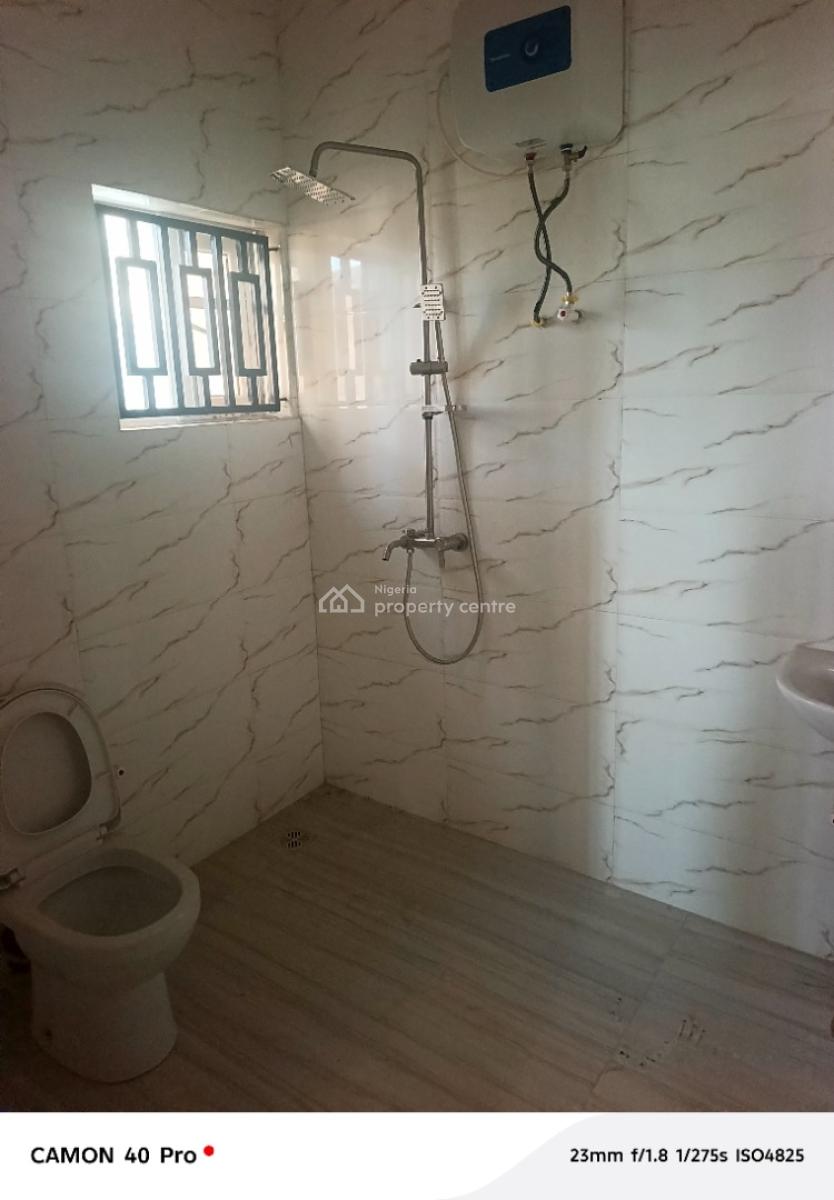 Three Bedroom Flat Upstairs, By Coastal Road, Okun-ajah, Ajah, Lagos, Flat / Apartment for Rent