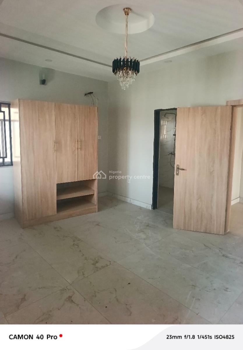 Three Bedroom Flat Upstairs, By Coastal Road, Okun-ajah, Ajah, Lagos, Flat / Apartment for Rent
