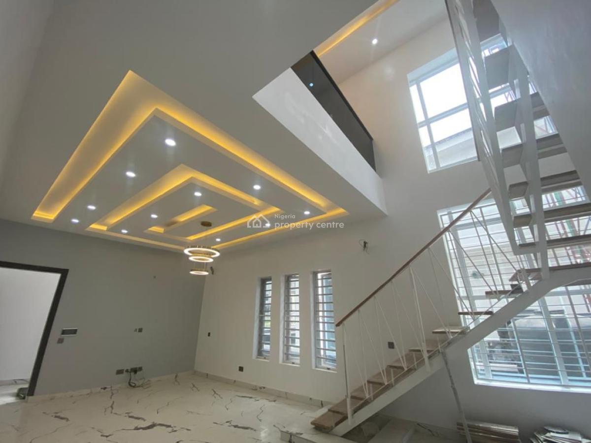 Luxurious 5 Bedroom Fully Detached Duplex with Bq Self Compound, Orchid Road Second Toll Gate, Lekki, Lagos, Detached Duplex for Sale