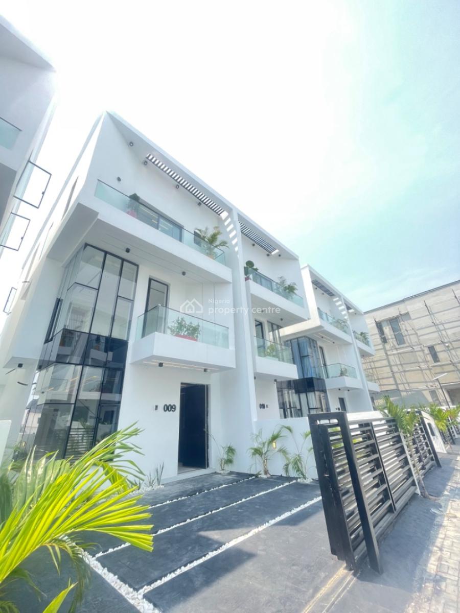 Luxury 4 Bedroom Semi Detached Duplex and 1 Bq, By Second Toll Gate, Lekki, Lagos, Semi-detached Duplex for Sale