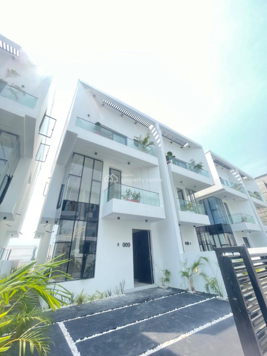 Luxury 4 Bedroom Semi Detached Duplex and 1 Bq, By Second Toll Gate, Lekki, Lagos, Semi-detached Duplex for Sale