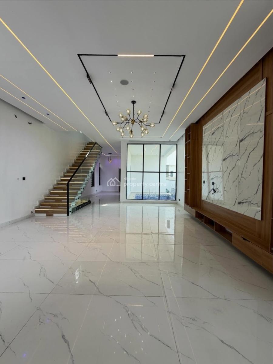 Massive 5 Bedroom Fully Detached Duplex with Bq & Pool, 5 Bedroom Duplex in a Secured Estate for Sale, Vgc, Lekki, Lagos, Detached Duplex for Sale