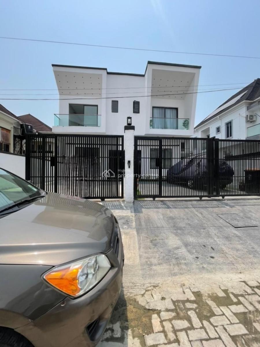 Unique Newly Built 4 Bedroom Semi  Detached Duplex in a Secure Estate., Chevron, Lekki, Lagos, Semi-detached Duplex for Sale