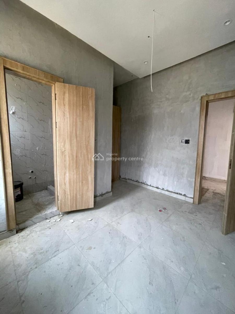 Elegant Built 4 Bedroom Semi  Detached Duplex + Bq in a Secure Estate, Chevron, Lekki, Lagos, Semi-detached Duplex for Sale