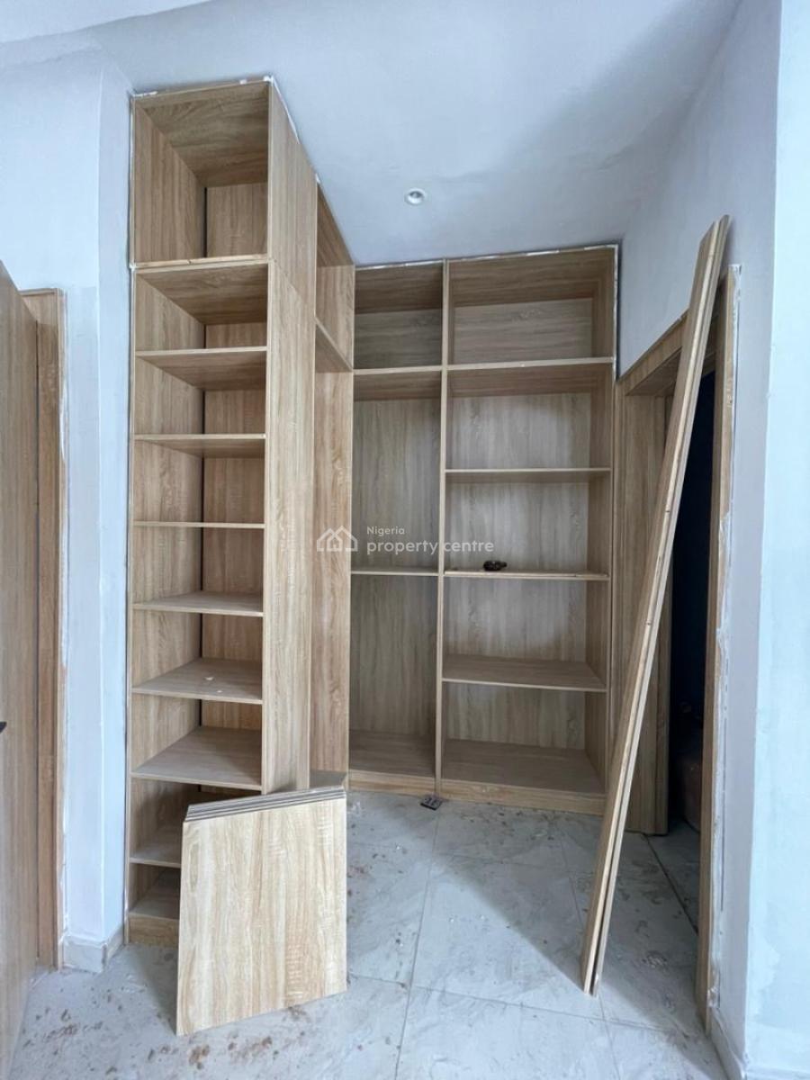 Elegant Built 4 Bedroom Semi  Detached Duplex + Bq in a Secure Estate, Chevron, Lekki, Lagos, Semi-detached Duplex for Sale