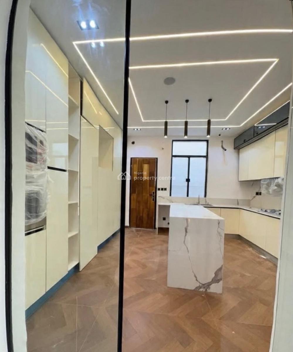 Contemporary 5 Bedroom Detached Duplex with Bq, Chevron, Lekki, Lagos, Detached Duplex for Sale