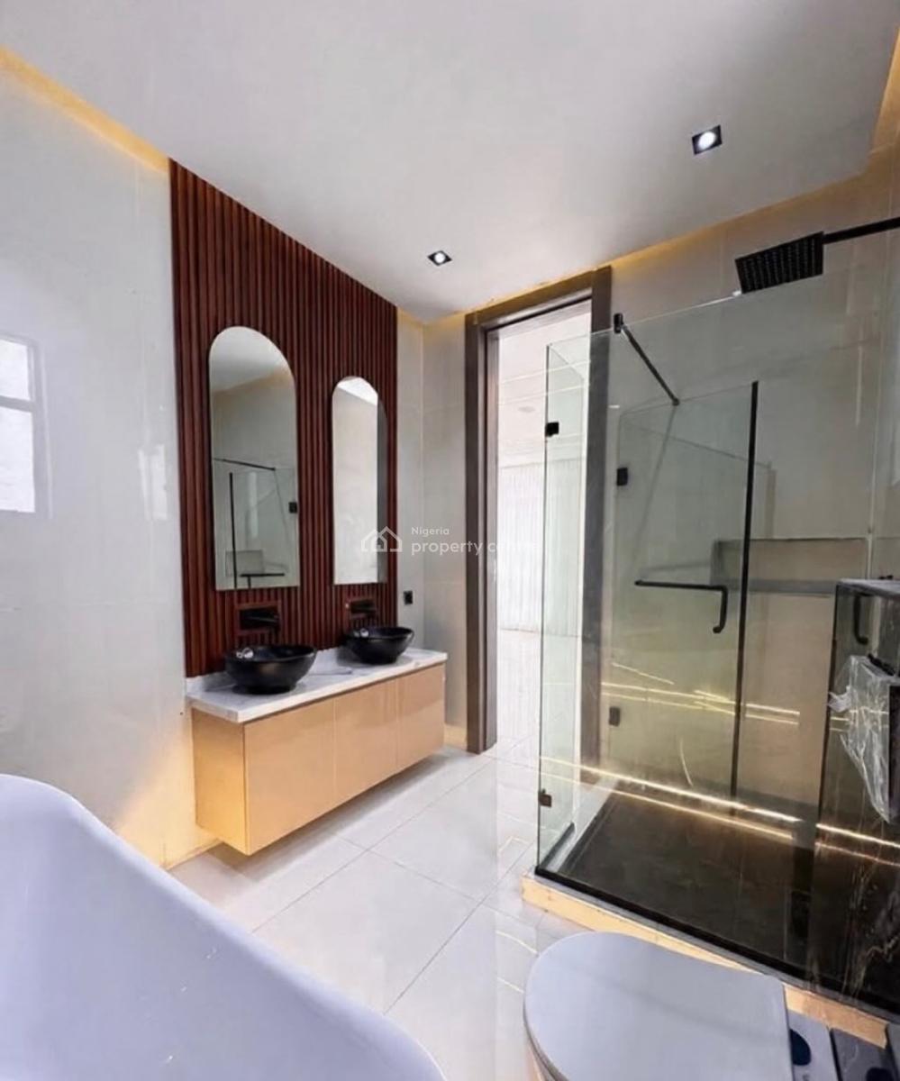 Contemporary 5 Bedroom Detached Duplex with Bq, Chevron, Lekki, Lagos, Detached Duplex for Sale