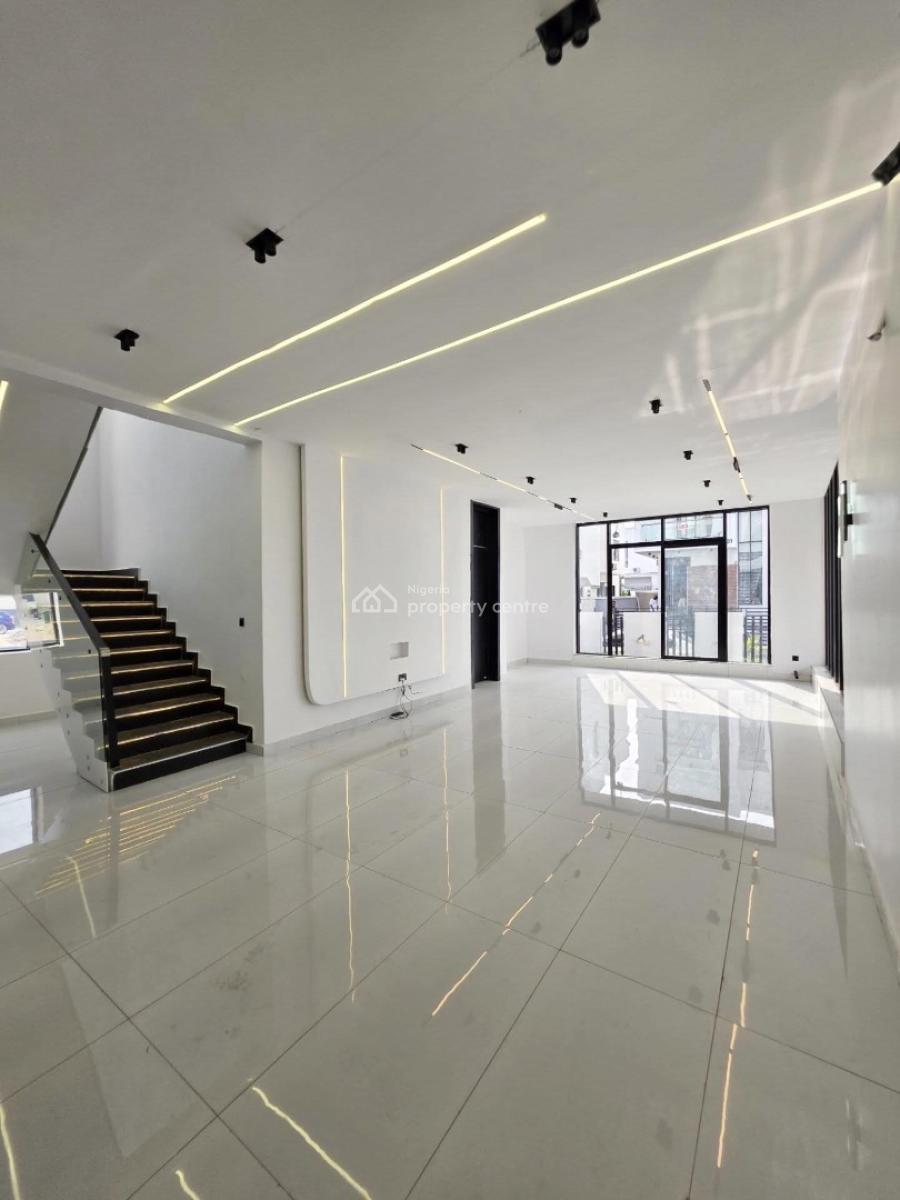 Exotic 5 Bedroom Fully Detached Duplex with Pool & Bq, Chevron, Lekki, Lagos, Detached Duplex for Sale