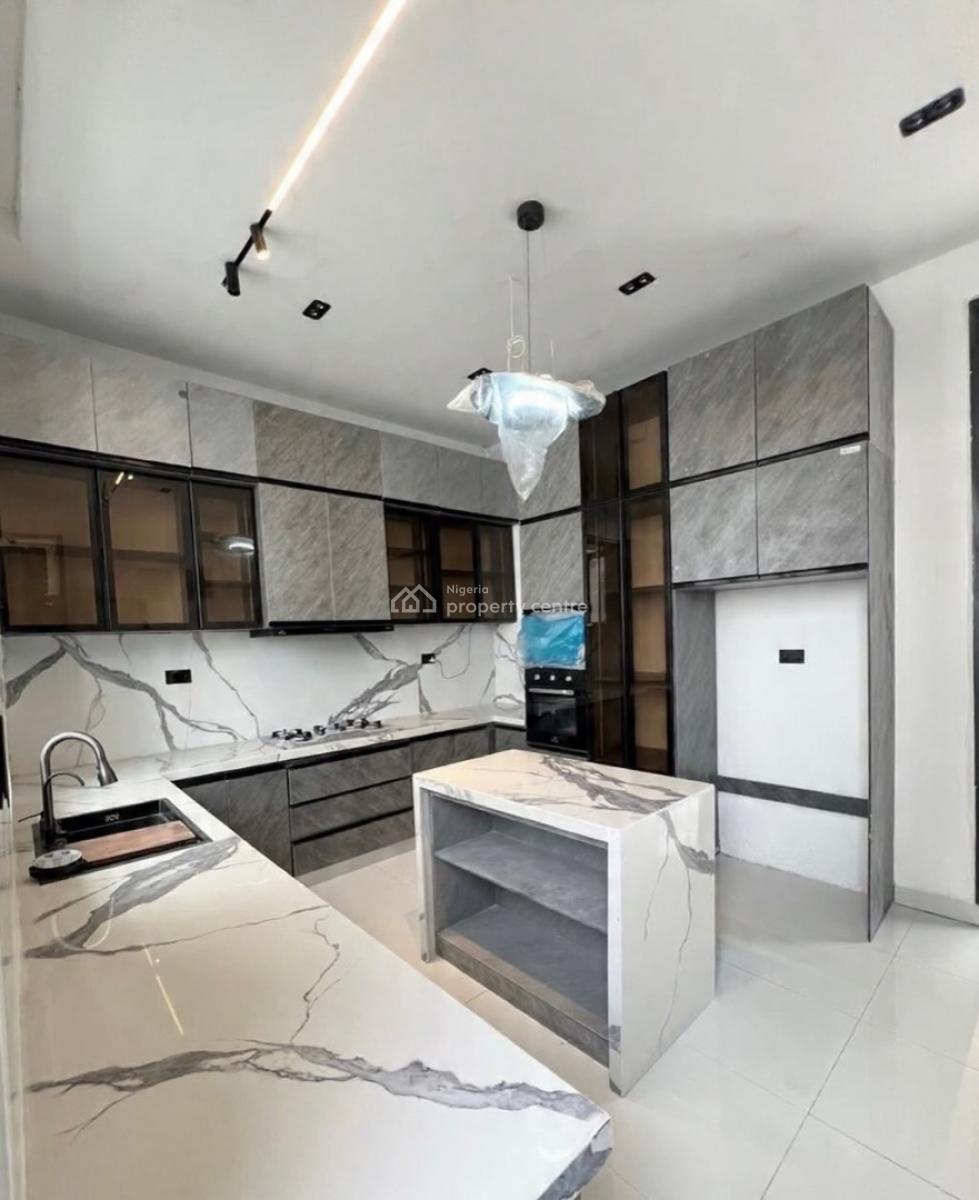 Exotic 5 Bedroom Fully Detached Duplex with Pool & Bq, Chevron, Lekki, Lagos, Detached Duplex for Sale