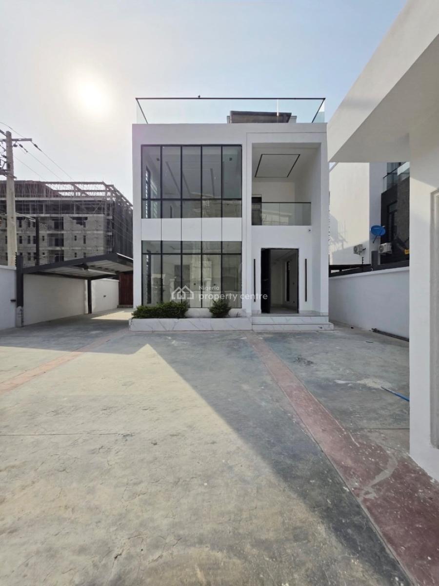 Massive 5 Bed Detached Duplex with Pool, Bq & Rooftop Terrace, Exotic 5 Bedroom Duplex for Sale in a Secured Estate, Lekki Phase 1, Lekki, Lagos, Detached Duplex for Sale