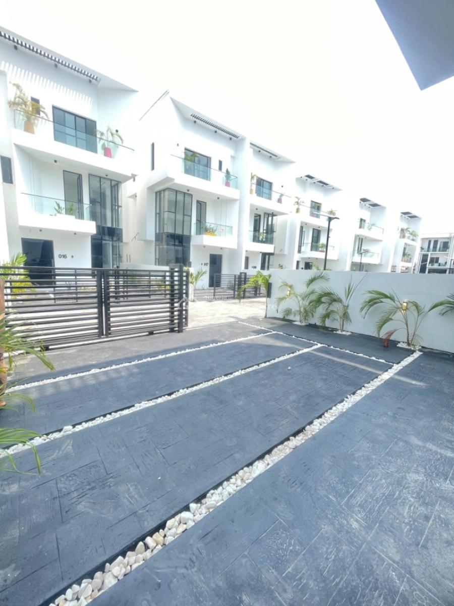Luxury 5 Bedroom Semi Detached Duplex and 1 Bq, By Second Toll Gate, Lekki, Lagos, Detached Duplex for Sale
