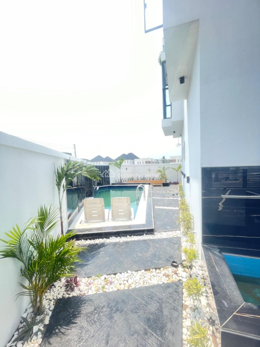 Luxury 5 Bedroom Semi Detached Duplex and 1 Bq, By Second Toll Gate, Lekki, Lagos, Detached Duplex for Sale