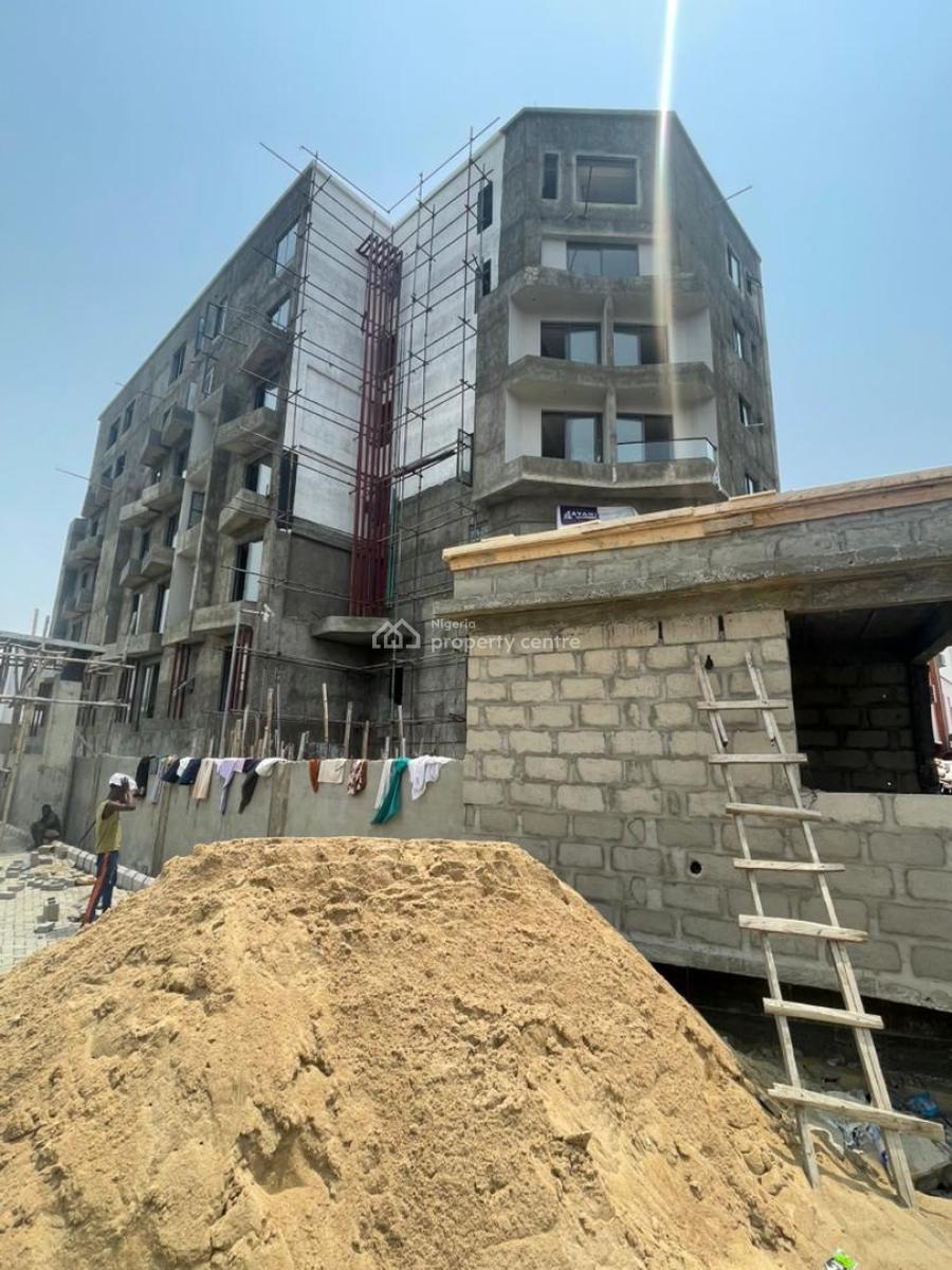 Exclusive Newly Built 2 Bedroom Apartment in a Secure Estate, Chevron, Lekki, Lagos, Flat / Apartment for Sale