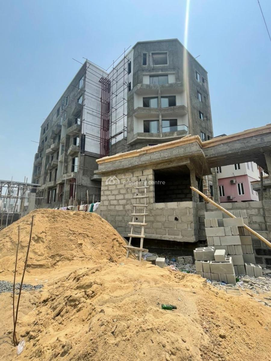 Exclusive Newly Built 2 Bedroom Apartment in a Secure Estate, Chevron, Lekki, Lagos, Flat / Apartment for Sale