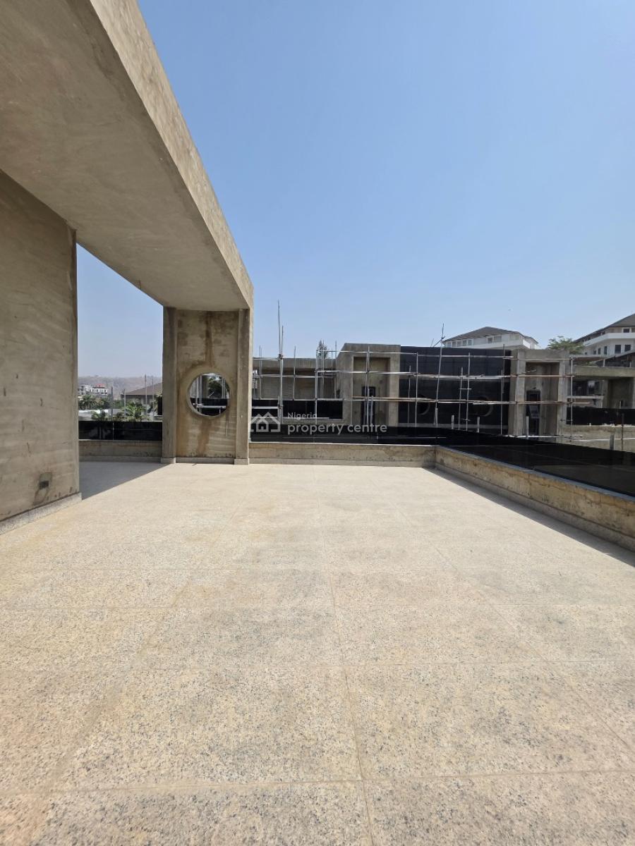 Massive 6 Bedroom Semi-detached Duplex with Elevator + Rooftop Terrace, Maitama District, Abuja, Semi-detached Duplex for Sale